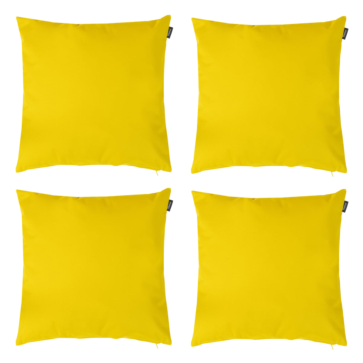 Indoor Outdoor Cushion Set Of 4 Water Resistant Cushions