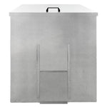 Galvanised Coal Bunker | 350kg | Silver