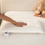 Premium Wool Kids Pillow With Quilted Case, 40 X 60 Cm