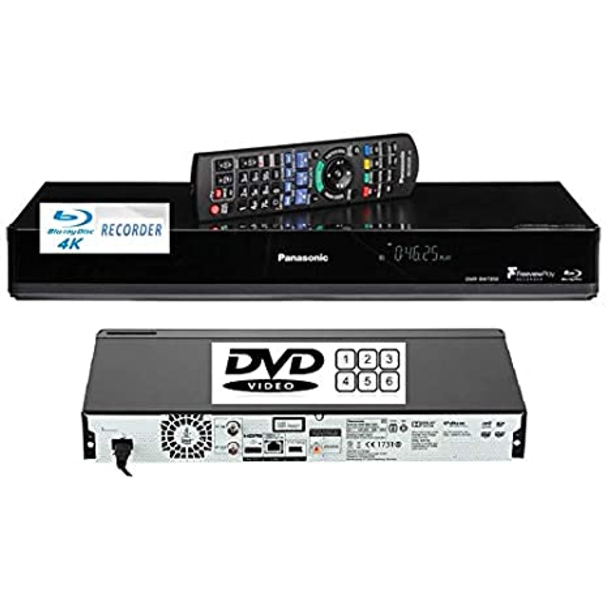 Dmr-bwt850eb 3d Blu-ray Disc Recorder With Twin Hd Dvd | Black