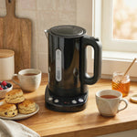 Electric Kettle, 1.7l Fast Boil, 3kw Water Kettle With Strix Thermost | Black