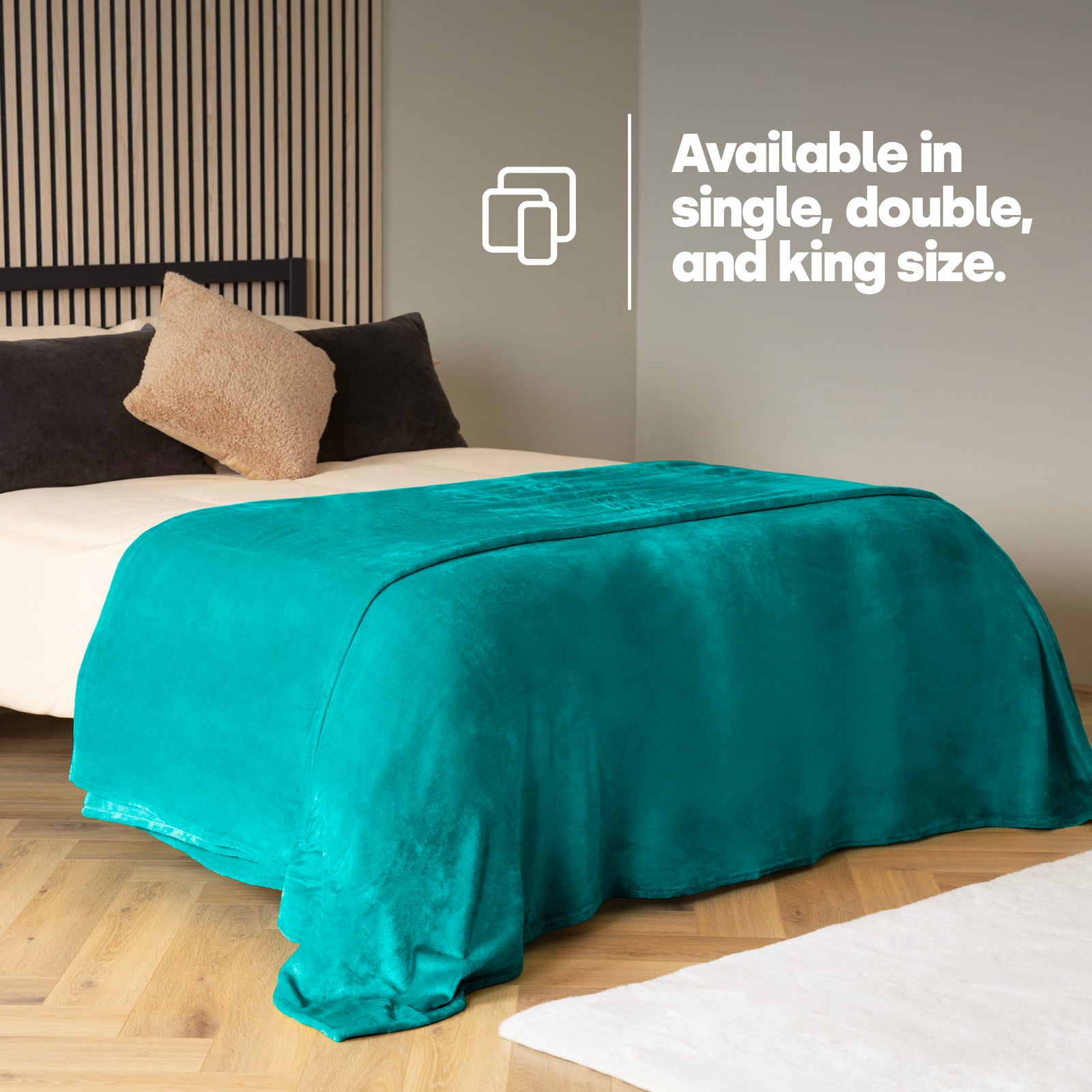 Single Fleece Blanket - Ocean