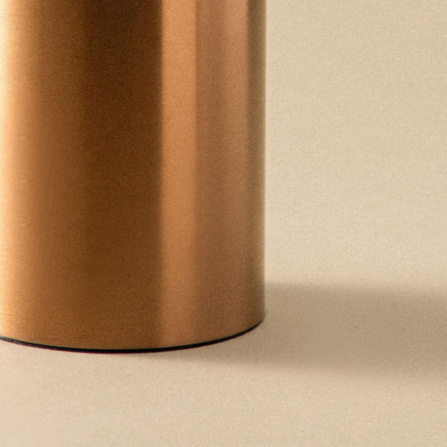 Toilet Brush, Free-standing, Brushed Copper Pvd, Architect S+ Collection