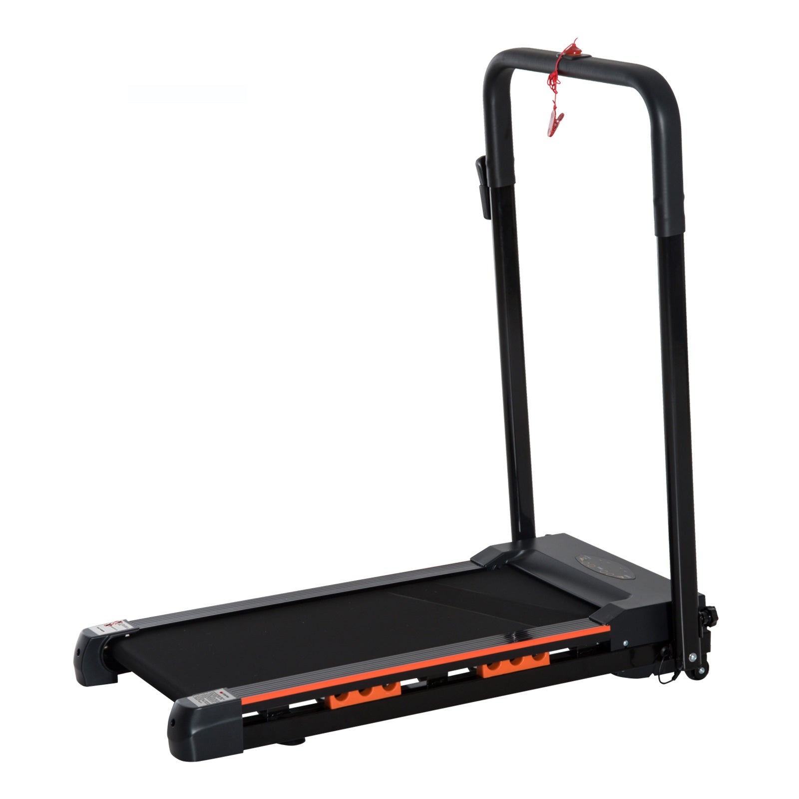 1-6 Km/h Folding Walking Treadmill W/ Remote Control | Black