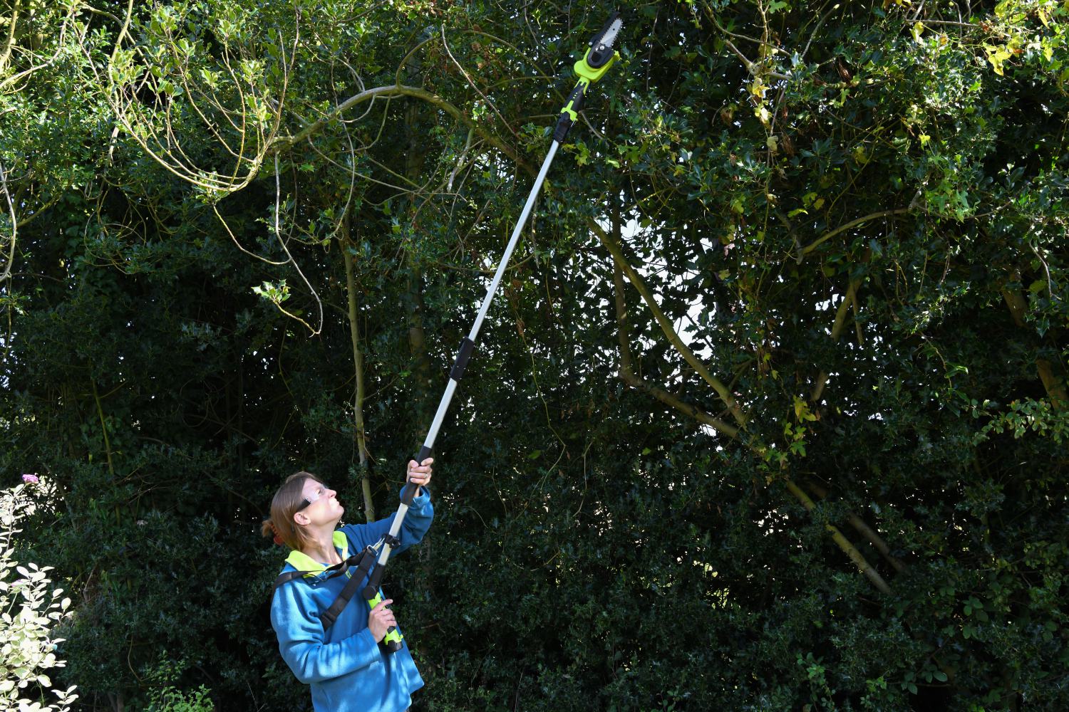 12v 2-in-1 Telescopic Chainsaw