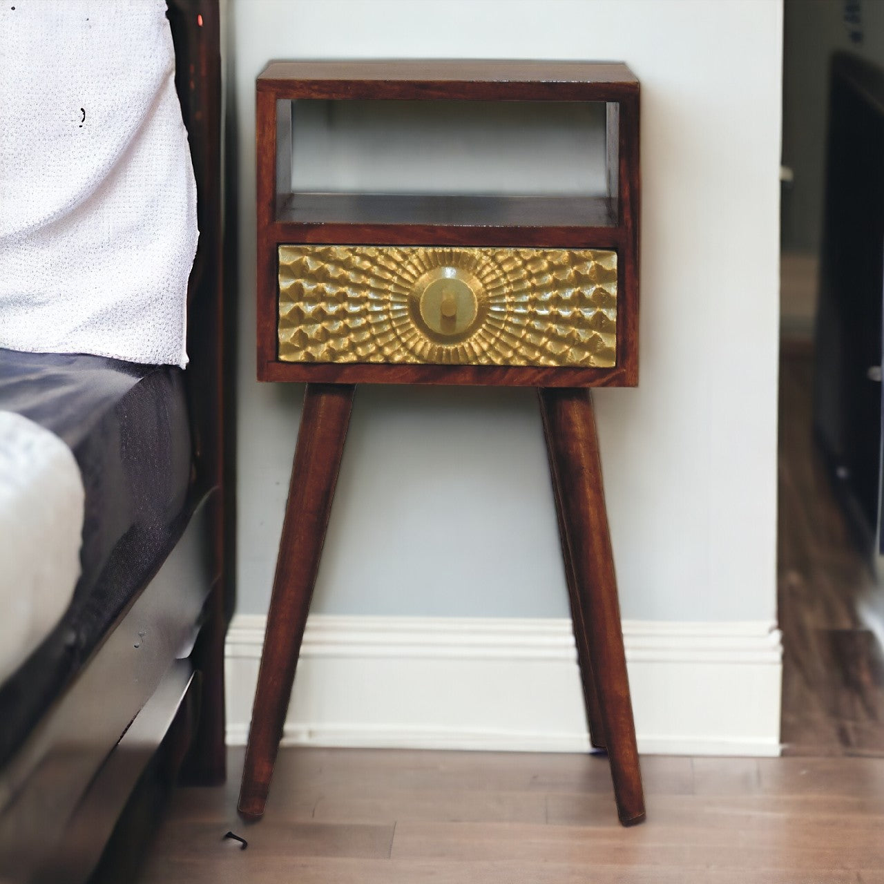 Solid Wood Eden Mini Bedside