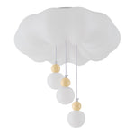 Modern Remote-controlled Ceiling Light With Pendant Decor