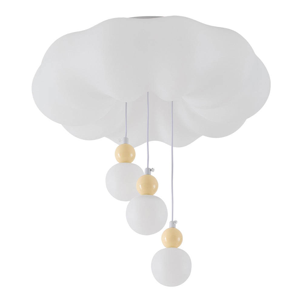 Modern Remote-controlled Ceiling Light With Pendant Decor