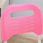 Kids Desk And Chair Set W/ Drawer, Pen Slot Hook | Pink