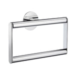 Stainless Steel Towel Ring Self Adhesive Wall Mounted | Polished Chrome
