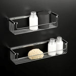 Shower Caddy, Shower Basket, 30cm, Silver, Architect S+ Collection