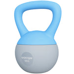 Kettlebell W/ Soft Body, Non-slip Handle | 8kg | Light Blue