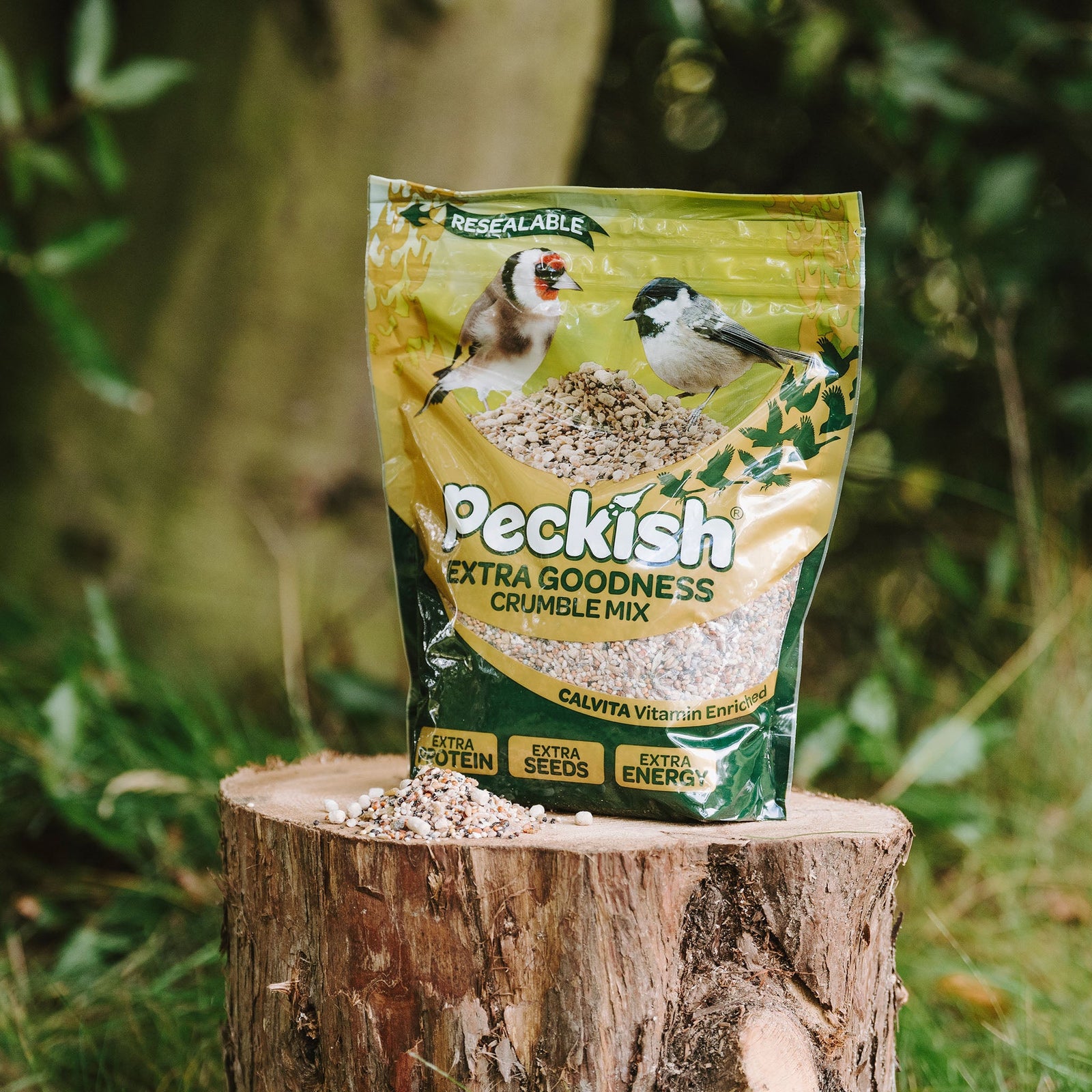 Extra Goodness Crumble Mix 1kg High-energy Wild Bird Food | 1kg