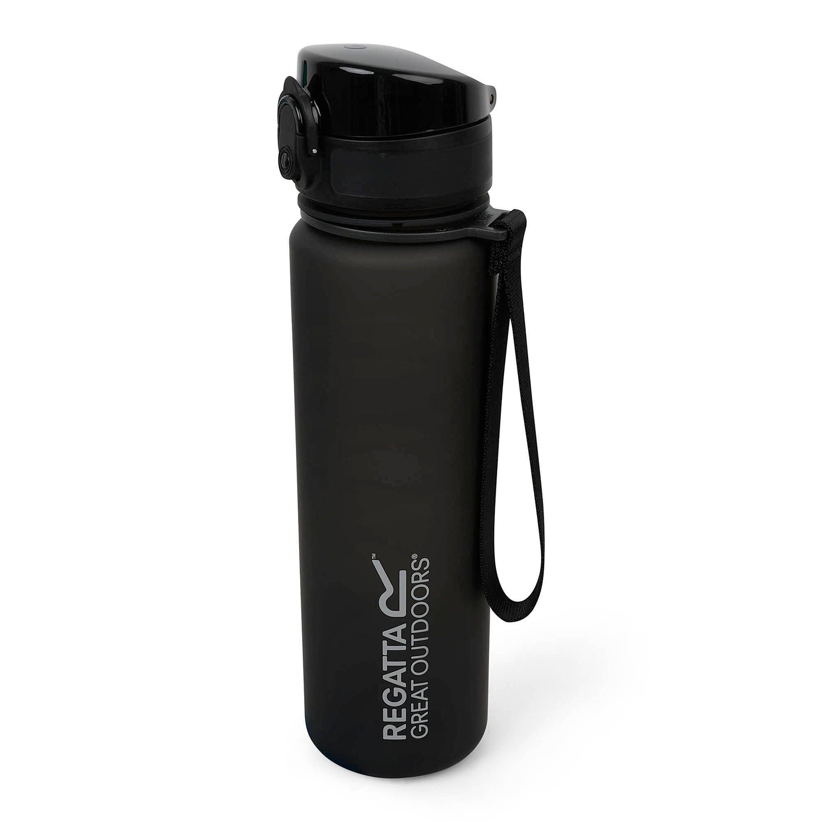 Great Outdoors 0.6l Tritan Drinks Flip Flask | One Size | Black