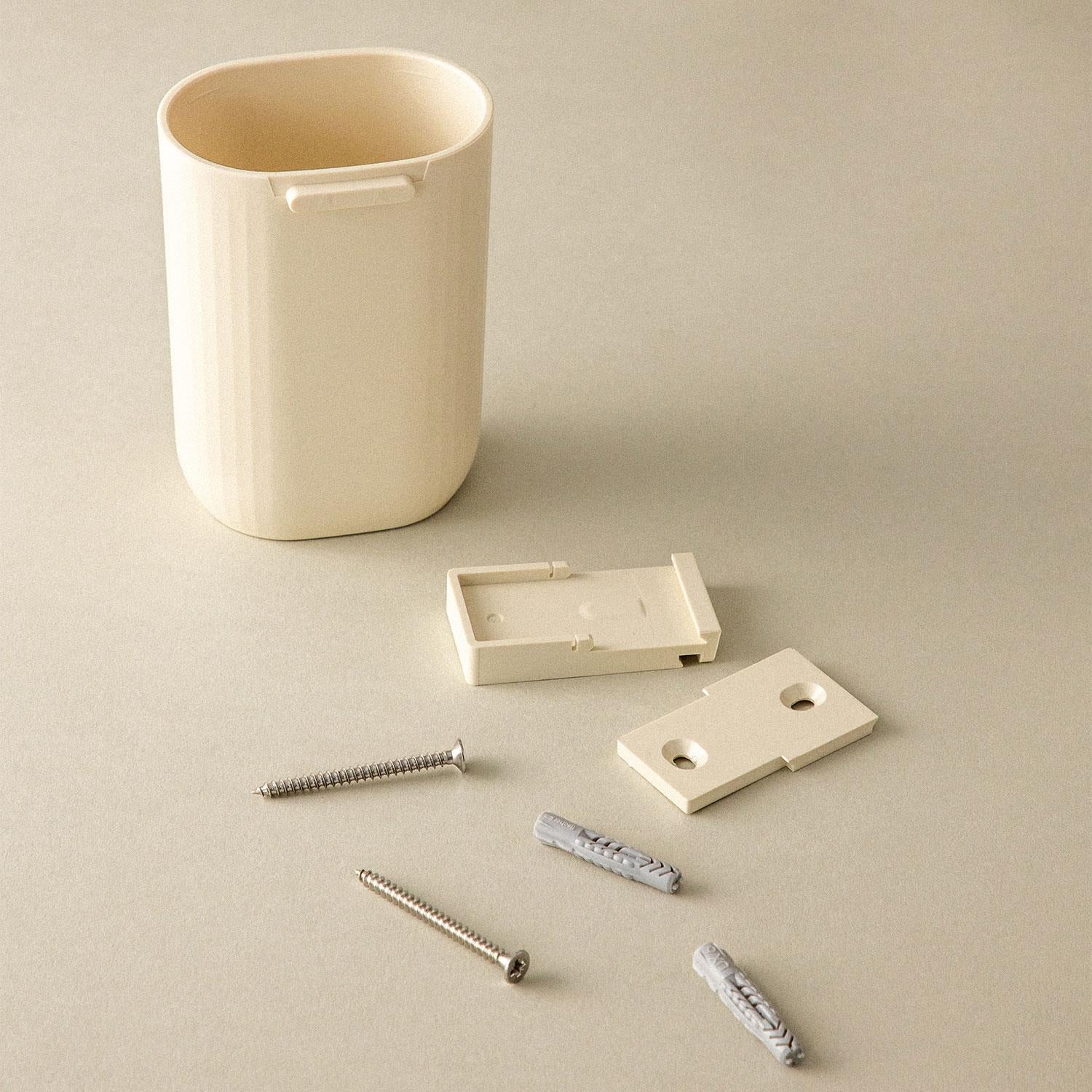 Toothbrush Holder Freestanding/wall Mounted Alife Collection | Matte Black