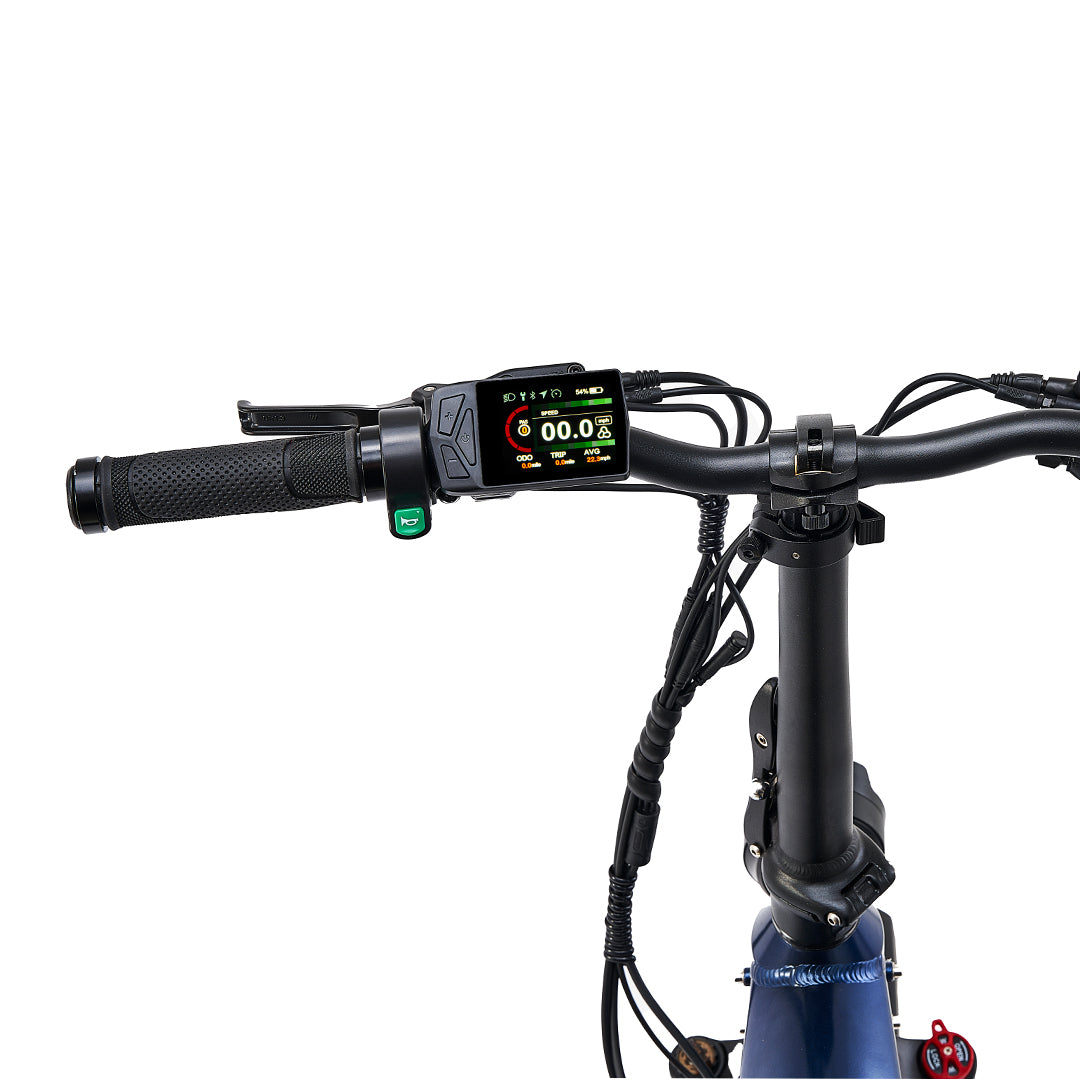 Soro 2025 Electric Folding Bike High Power E-bike | Royal Blue