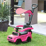 Kids Ride-on Push Car 3 In 1 Benz G350 Baby Floor Slider Walker | Pink