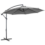 3m Garden Parasol W/ Crank & Base