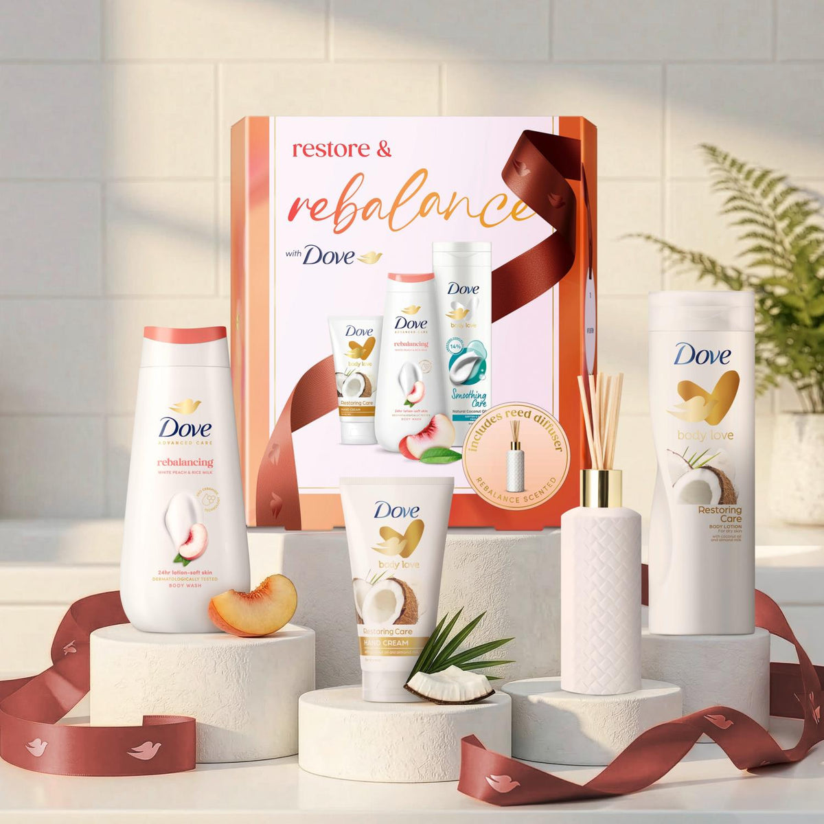Restore And Rebalance Gift Set With Body Lotion And Diffuser | Set of 1