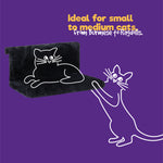 Petlicity Black Radiator Cat Bed With Removable Faux Fur Cover And Metal Frame