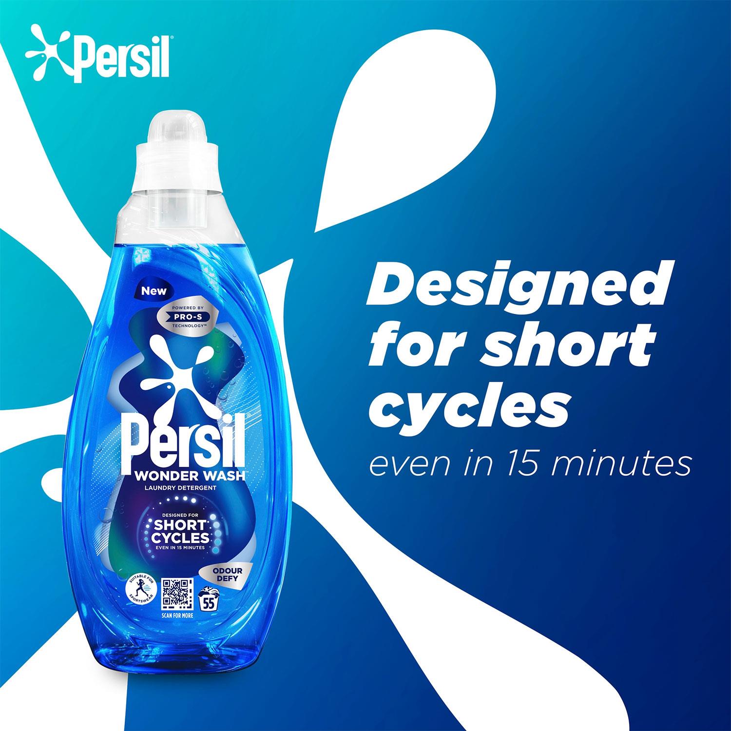 Wonder Wash Liquid Detergent Bio Odour Defy 55 Washes 1.485 Litre | Set of 2