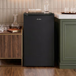 Single Door Fridge With 9l Freezer Compartment | 106l | Black