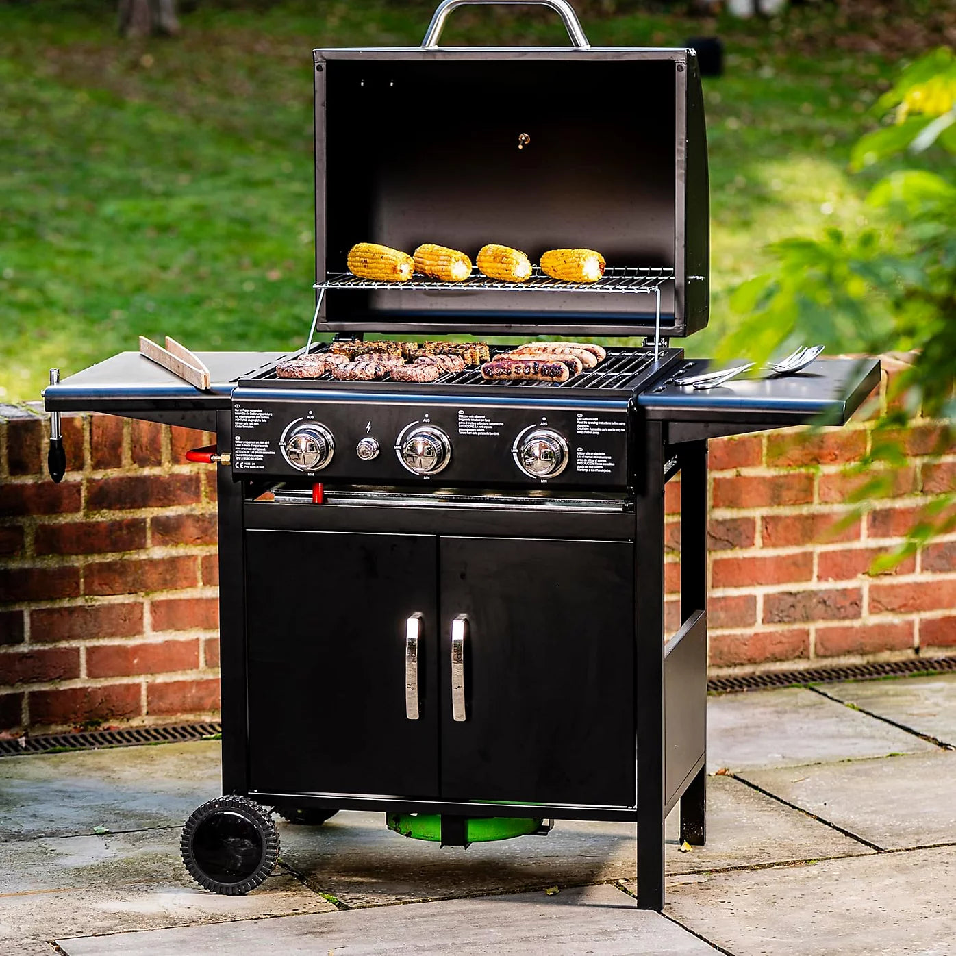 Blazebox 3 Burner Gas Bbq