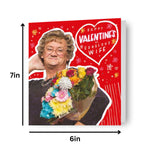 'gorgeous Wife' Valentine's Day Card Official Product