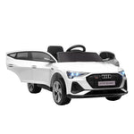 12v Kids Electric Ride-on Car/ W Remote Control, Lights, Music | White