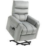 Power Lift Chair Rise Recliner Remote Control Grey