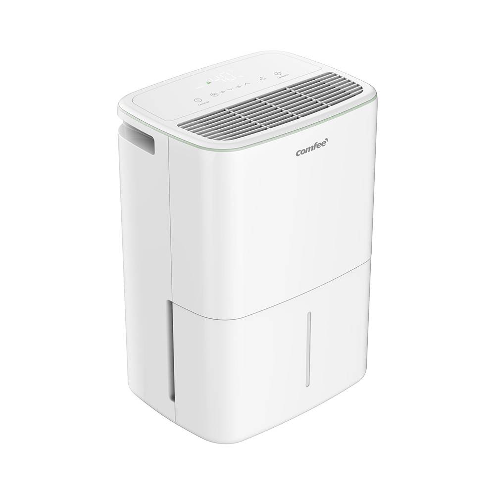 Smart 10l/12l Per Day Dehumidifier With Auto Humidity Control, 2.5l Tank & Timer – Quiet, Energy-efficient, And Portable With 360° Wheels And Laundry Drying Mode | 12l | White