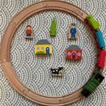 My First Wooden Train Set