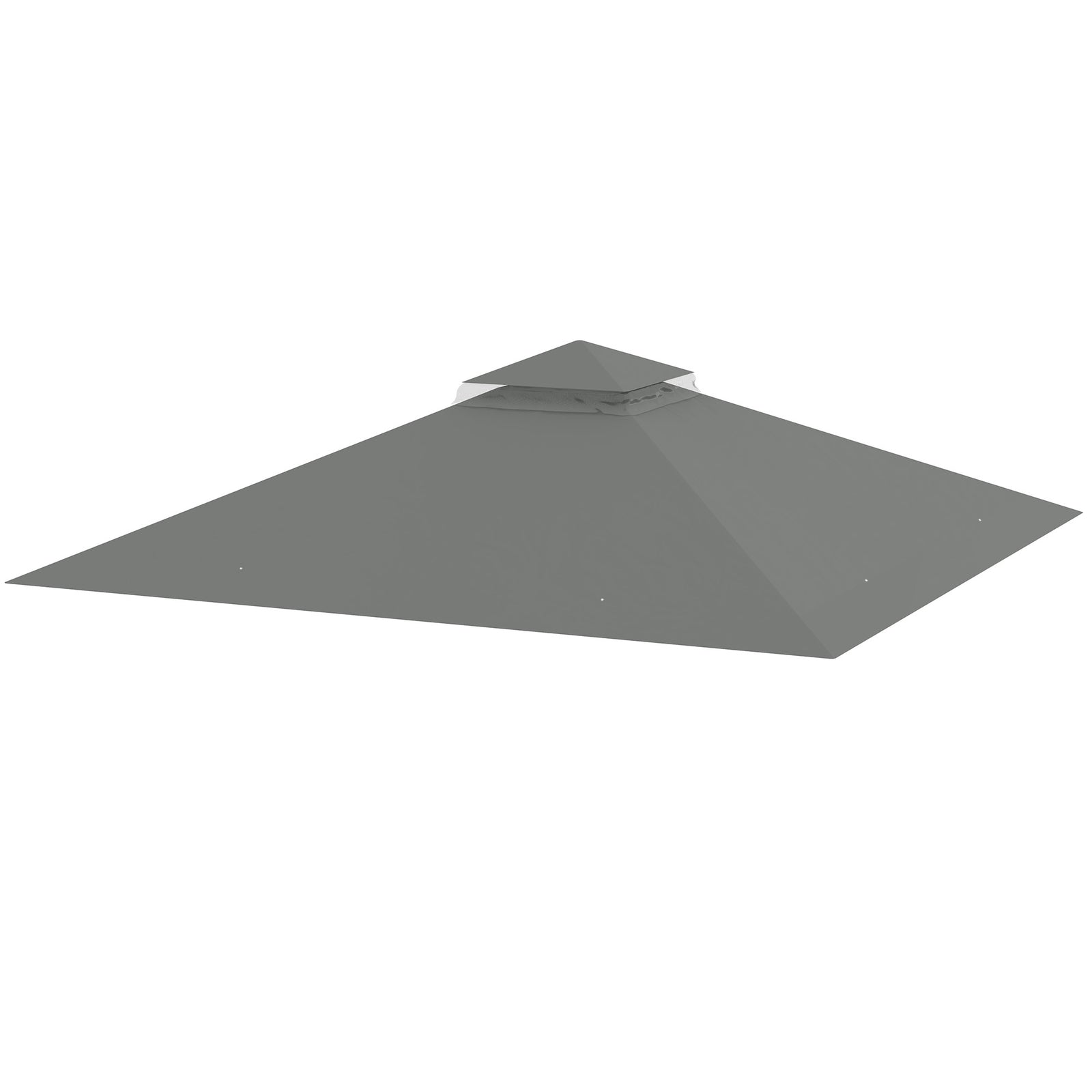Gazebo Canopy Replacement Cover 3 X 3(m) 2-tier Roof Top