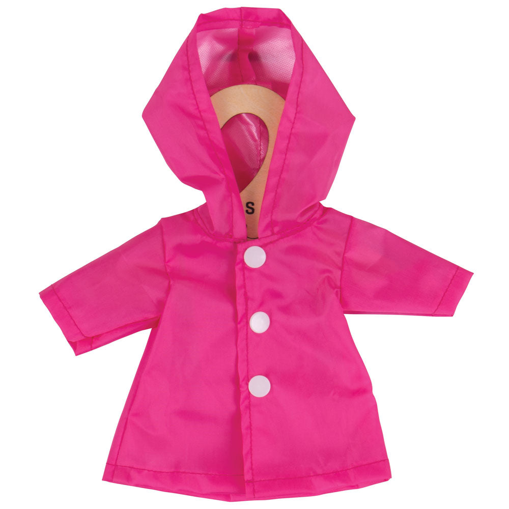 Pink Raincoat for Small Ragdolls