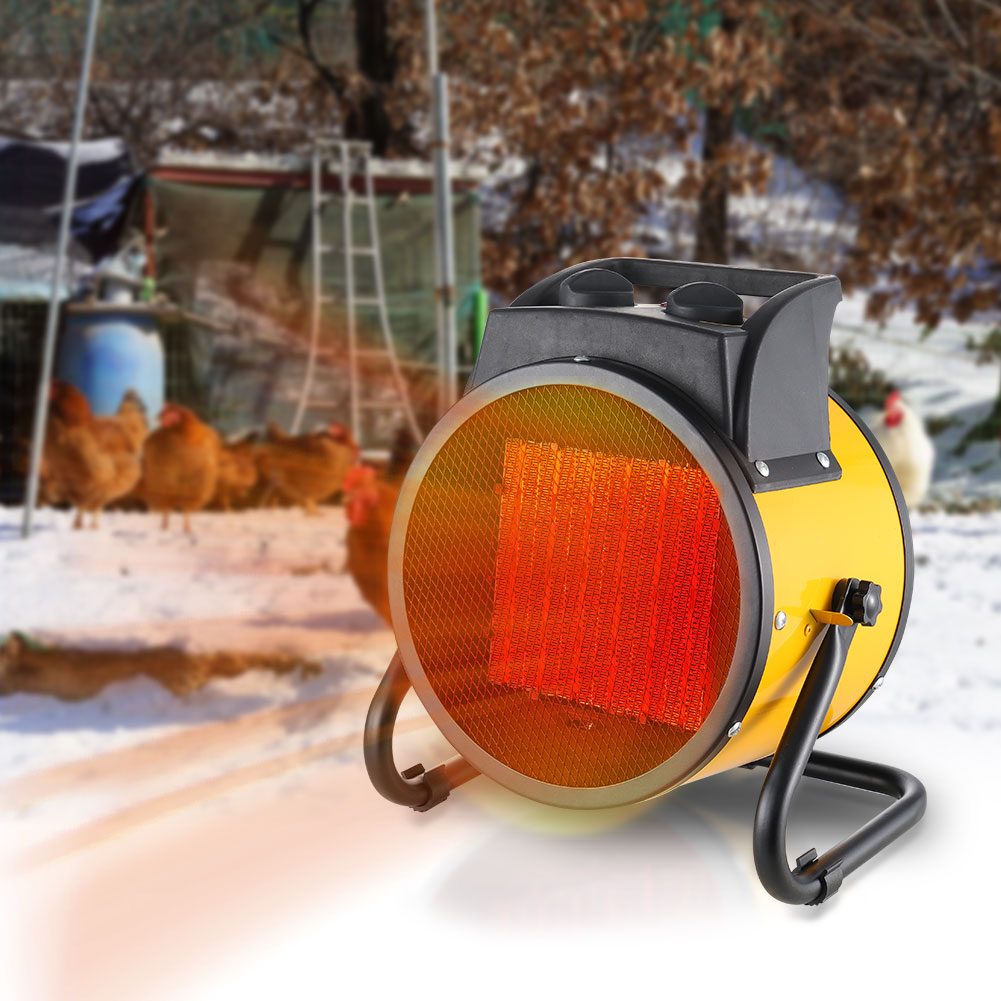 3kw Portable Electric Garage Workshop Air Heater
