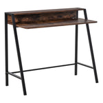 2-tier Workstation Desk With Storage Shelf