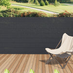 Pvc Privacy Fence Screen For Balcony & Garden, Sun-blocking Outdoor Fence Panel, 3m L X 1/1.2/1.5/1.8/2m W Privacy Screen | Small | Dark Gray