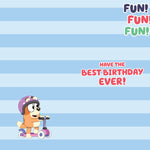 Bluey Fun! Fun! Fun!' Birthday Card Official Product