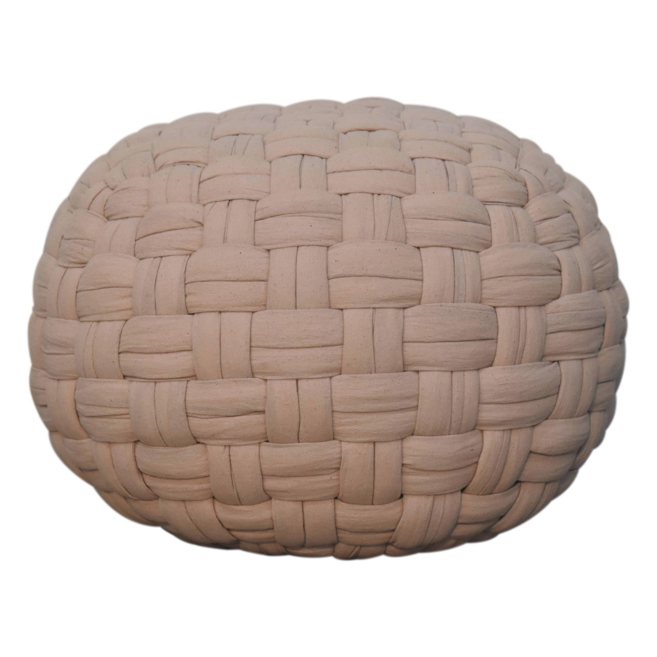 Tube Pouffe | Cream