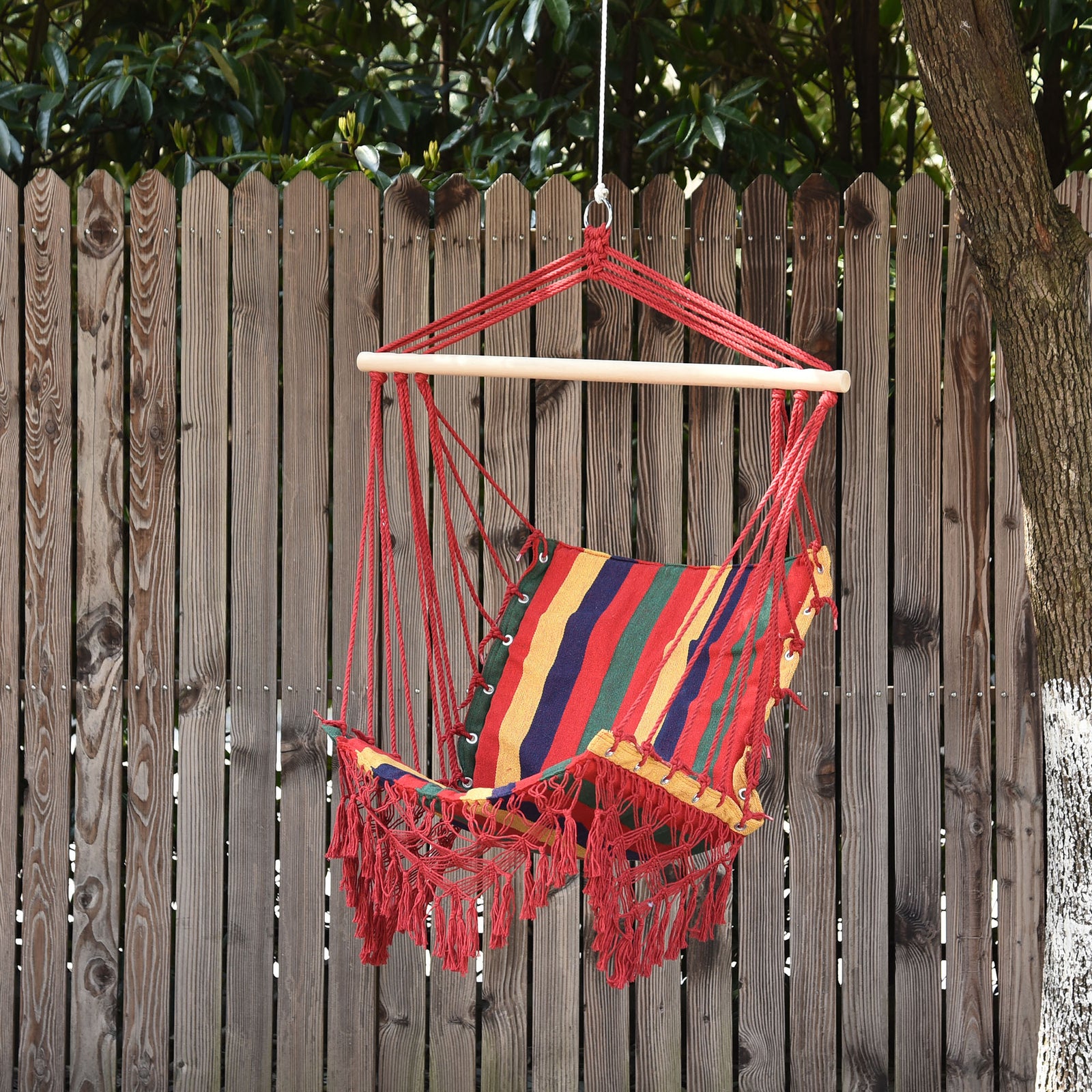 Hammock Chair Swing Colourful Striped