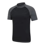 Mens Uv Protection Rash Guard | Large | Gray