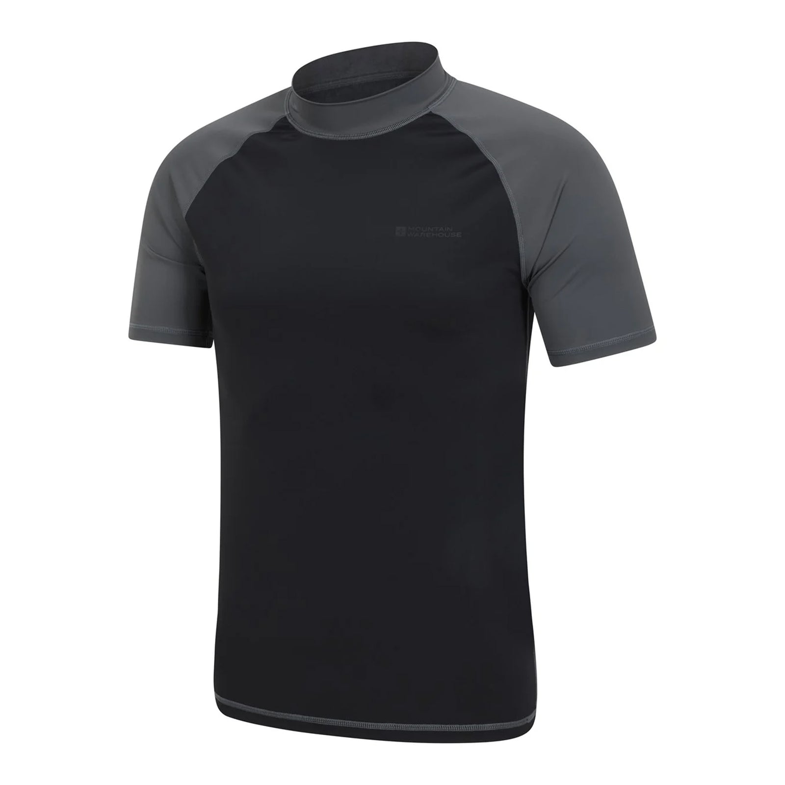 Mens Uv Protection Rash Guard | Large | Gray