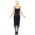 Flapper Costume, With Dress | Small | Black
