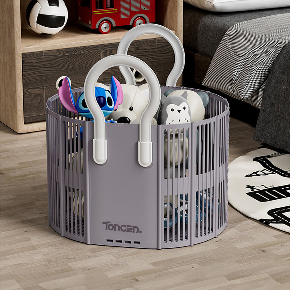 Foldable Plastic Laundry Basket
