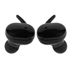 Tws Sports Earbuds With 3h Playback, Charging Case - Black
