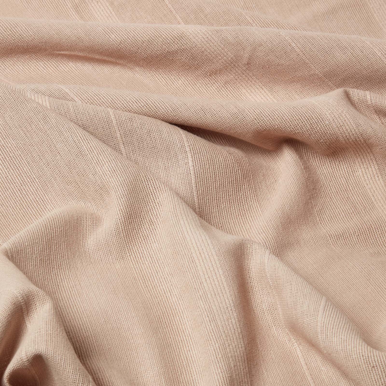 Cotton Rajput Ribbed Throw | 150cm x 200cm | Beige