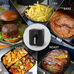 Digital 5.5l Air Fryer Oven Fry Bake Roast Grill