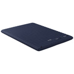 Double Air Bed With Foot Pump Inflatable Mattress | Blue