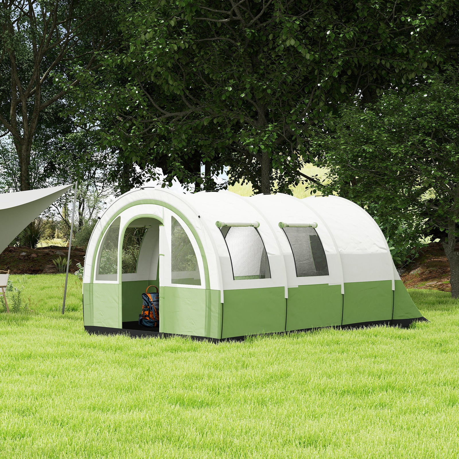 5-6 Man Tunnel Tent, 3000mm Waterproof