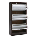 Wooden Shoe Rack Drawer, 3 Layer Dump Shoes Shelves